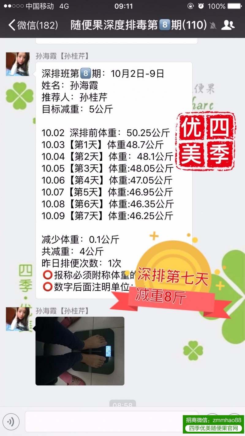 国庆7天随便果深排班毕业了，看看大家瘦了多少